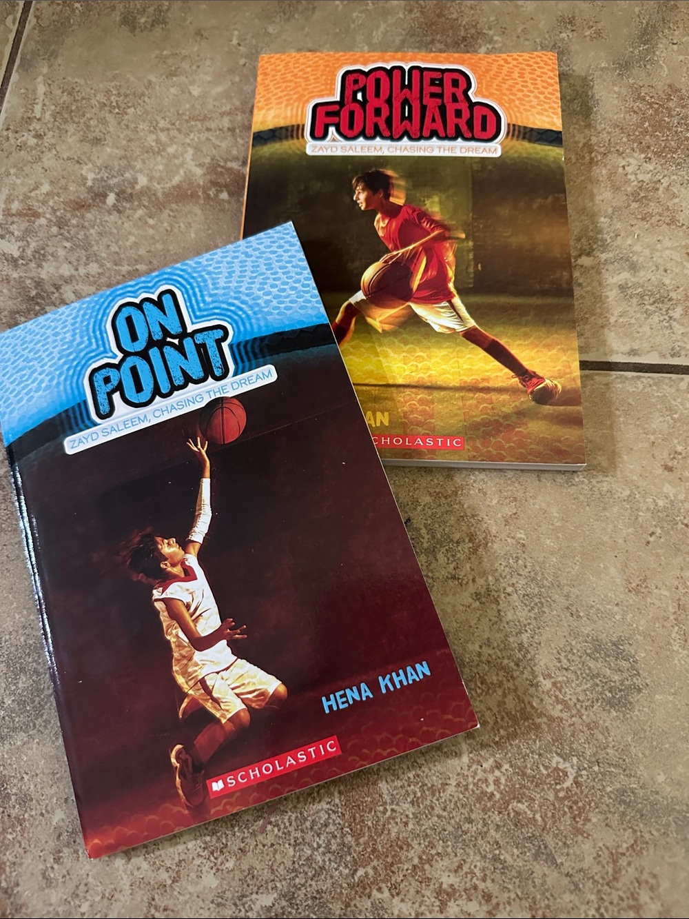 Zayd Saleem Chasing the Dream 2 Book Set Basketball Hena Khan NEW Scholastic